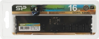 Память DDR5 16GB 5200MHz Silicon Power  SP016GBLVU520F02