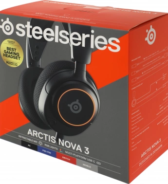 Наушники с микрофоном Steelseries Arctis Nova 3