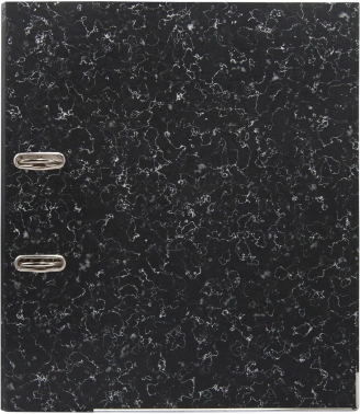 Папка-регистратор Buro A4 50мм картон/бумага черный мет.окант. сборная (упак.:2шт)