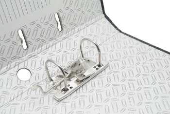 Папка-регистратор Buro A4 50мм картон/бумага черный мет.окант. сборная (упак.:2шт)