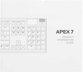 Клавиатура Steelseries Apex 7 Red Switch Ru