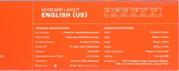 Клавиатура Steelseries Apex Pro TKL Wireless (2023)