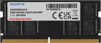Память DDR5 32GB 4800MHz A-Data  AD5S480032G-S