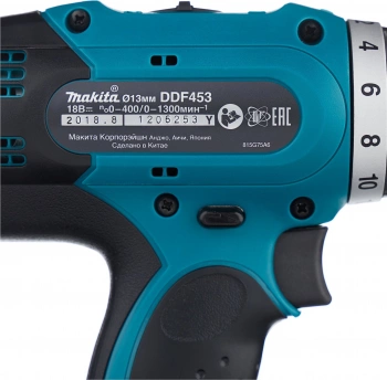 Дрель-шуруповерт Makita DDF453SYE