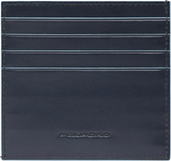 Чехол для кредитных карт Piquadro Blue Square PP6553B2R/BLU2 темно-синий натур.кожа