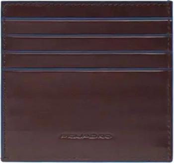 Чехол для кредитных карт Piquadro Blue Square PP6553B2R/MO красное дерево натур.кожа