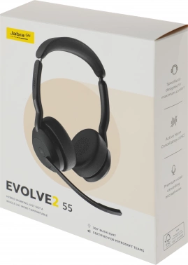 Наушники с микрофоном Jabra Evolve2 55, Link380c MS Stereo