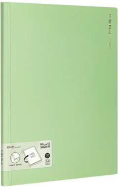Папка с 30 прозр.вклад. Deli Nusign NS517GREEN A4 полипропилен зеленый