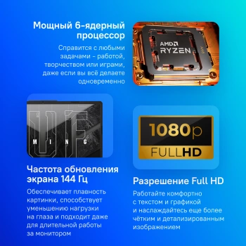 Ноутбук Asus TUF Gaming A15  FA506NF-HN042