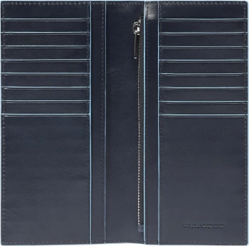 Кошелек мужской Piquadro Blue Square PU6562B2R/BLU2 темно-синий натур.кожа