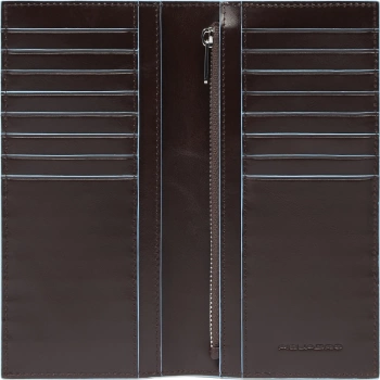 Кошелек мужской Piquadro Blue Square PU6562B2R/MO красное дерево натур.кожа