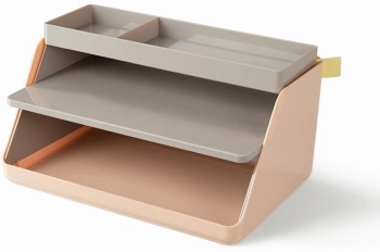 Лоток горизонтальный Deli XDM34pink