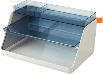 Лоток горизонтальный Deli XDM34grey