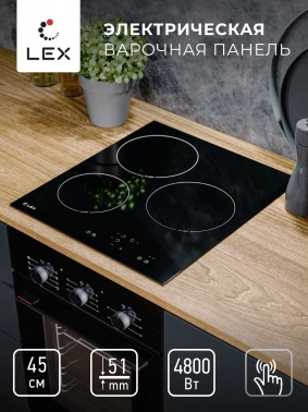 Варочная поверхность Lex EVH 430A BL