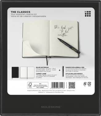 Набор Moleskine блокнот/ручка блокн.:Classic