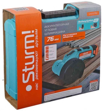 Углошлифовальная машина Sturm! CAG1276C