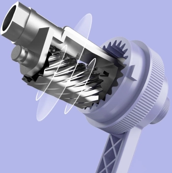 Точилка для карандашей механическая Deli  NS077-S-violet