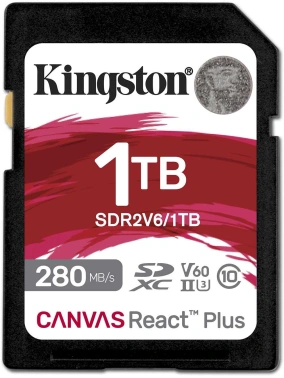 Флеш карта SDXC 1TB Kingston  SDR2V6/1TB