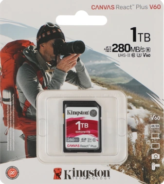 Флеш карта SDXC 1TB Kingston  SDR2V6/1TB