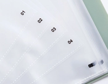 Папка с 60 прозр.вклад. Deli Nusign NS169 A4 пластик ассорти