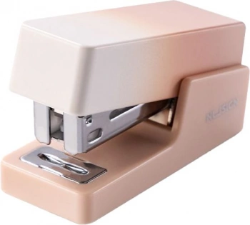 Степлер мини Deli NS083Apink