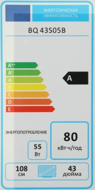 Телевизор LED BQ 43