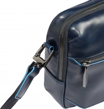 Сумка мужская Piquadro Blue Square CA6588B2/BLU2 темно-синяя натур.кожа