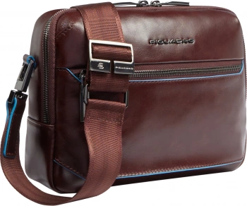 Сумка мужская Piquadro Blue Square CA6588B2/MO красное дерево натур.кожа