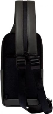Рюкзак слинг Piquadro Corner 2.0 CA6466C2OW/N черный полиэстер