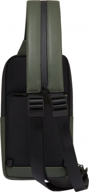 Рюкзак слинг Piquadro Corner 2.0 CA6466C2OW/VE зеленый полиэстер