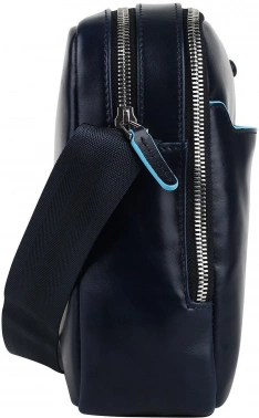Сумка-мессенджер Piquadro Blue Square CA5086B2/BLU2 темно-синяя натур.кожа