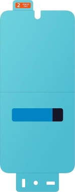 Защитная пленка для экрана Samsung прозрачный для Samsung Galaxy A35 прозрачная 2шт. (EF-UA356CTEGRU)