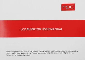 Монитор NPC 27