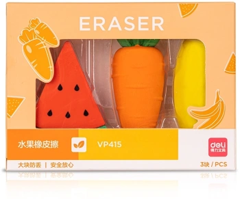 Набор ластиков Deli VP415