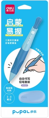 Карандаш мех. Deli  SH321blue