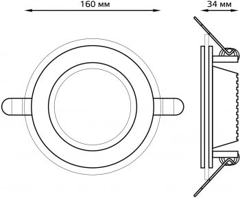 Светильник Gauss 947111112