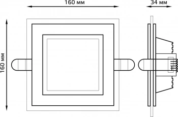 Светильник Gauss 948111112