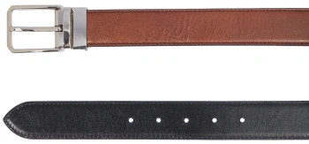 Ремень мужской The Bridge Brunelleschi 03450401/6V-110х3.5см коричневый/черный натур.кожа