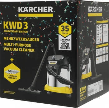Строительный пылесос Karcher KWD 3 S V-15/4/20 AE *EU