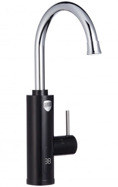 Водонагреватель Royal Thermo Quicktap 3.3кВт электрический над раковиной/черный