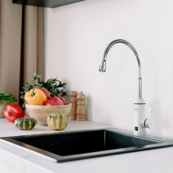 Водонагреватель Ballu Streamtap 3.3кВт электрический над раковиной/белый