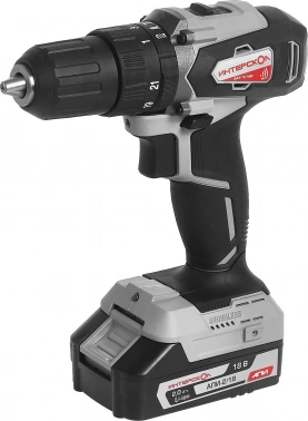 Дрель-шуруповерт Интерскол ДАУ-13/18В без АКБ и ЗУ