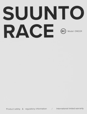 Смарт-часы Suunto Race