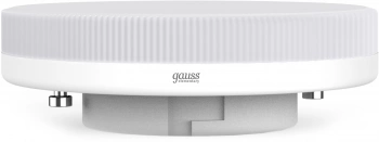 Лампа светодиодная Gauss Elementary 9Вт цок.:GX53 таблетка 220B св.свеч.бел.теп. Tablet (упак.:10шт) (83819)