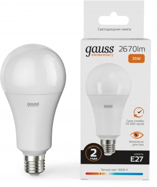 Лампа светодиодная Gauss Globe  Elementary