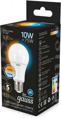 Лампа светодиодная Gauss  A60