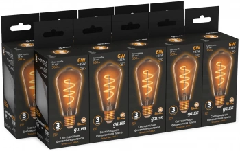 Лампа филам. Gauss Filament  ST64