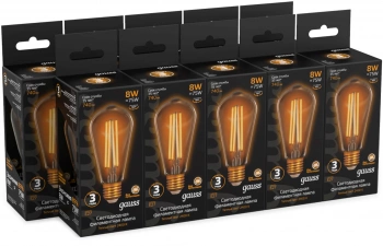 Лампа филам. Gauss Filament  ST64