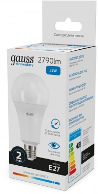Лампа светодиодная Gauss Elementary  A67