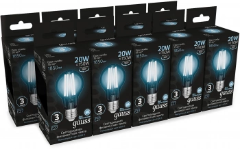 Лампа светодиодная Gauss Filament  102902220